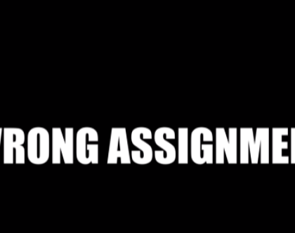 wrongassignment